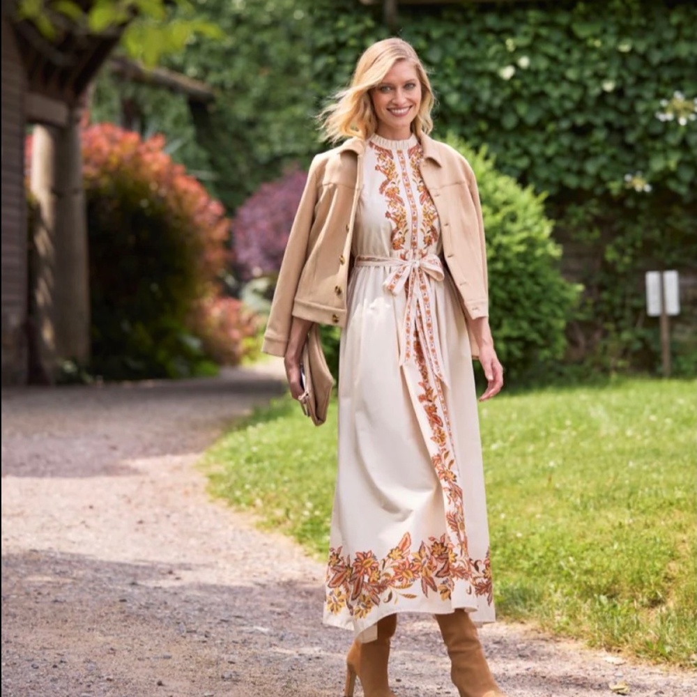 NWT Jude Connally Sleeveless Constance Maxi Dress Size Medium